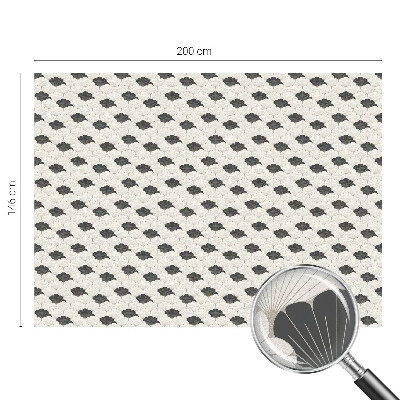 Solfilm fönster insynsskydd Kontrasterande fläktar