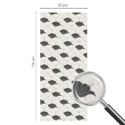 Solfilm fönster insynsskydd Kontrasterande fläktar