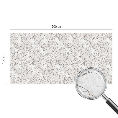 Dekorplast till fönster mosaik Växtprydnad