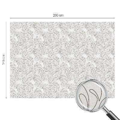 Dekorplast till fönster mosaik Växtprydnad