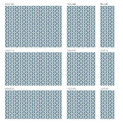 Solfilm fönster insynsskydd Geometriskt mönster