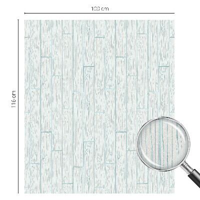 Frostad fönsterfilm med färgat mönster Trämönster