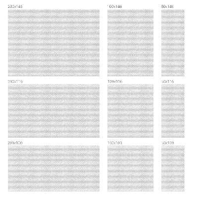 Solfilm fönster insynsskydd Tegelstruktur