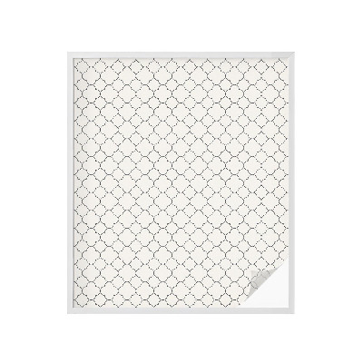 Frostad fönsterfilm med färgat mönster Enkel elegans