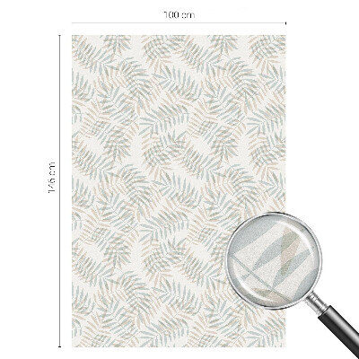 Fönsterfilm med mosaikmönster Lövrik elegans