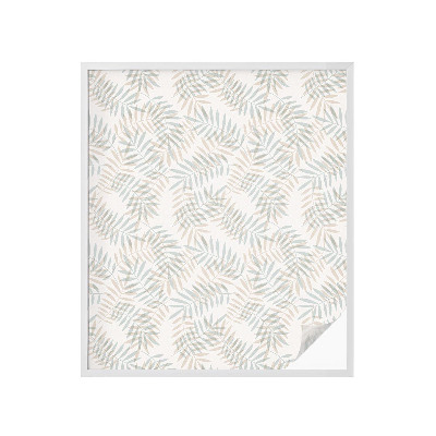 Fönsterfilm med mosaikmönster Lövrik elegans