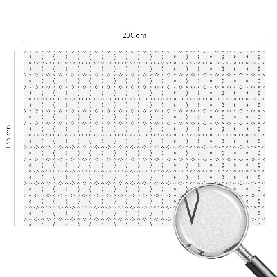 Dekorplast till fönster mosaik Rombformer