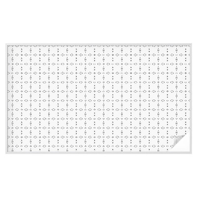 Dekorplast till fönster mosaik Rombformer