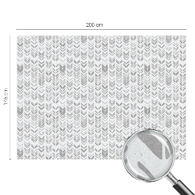 Fönsterfilm med mosaikmönster Pilmönster