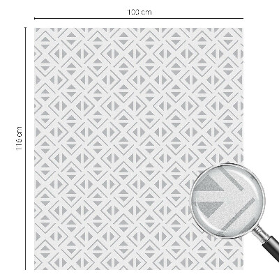 Solfilm fönster insynsskydd Geometriskt mönster
