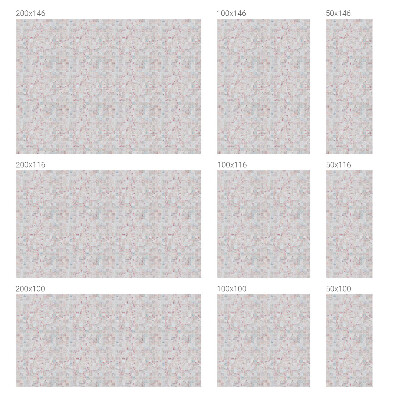 Dekorplast till fönster mosaik Stenmosaik