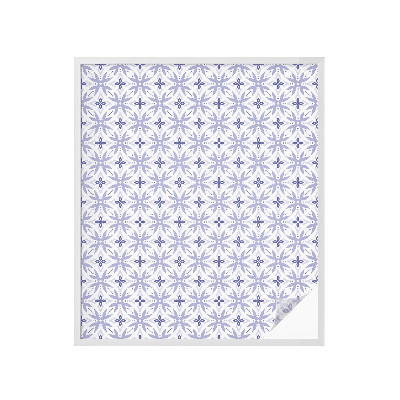 Frostfilm med dekorativt mönster Lila mönster
