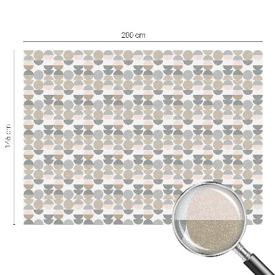 Frostfilm med dekorativt mönster Geometriska mönster