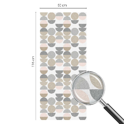 Frostfilm med dekorativt mönster Geometriska mönster