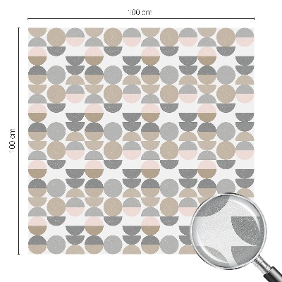 Frostfilm med dekorativt mönster Geometriska mönster