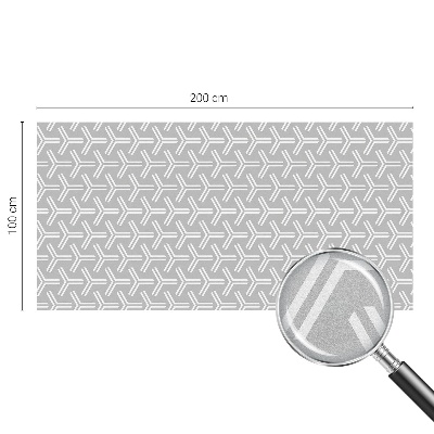 Frostfilm med dekorativt mönster Minimalistiska linjer