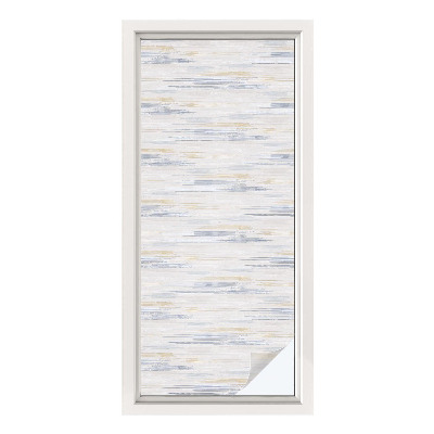 Solfilm fönster insynsskydd Abstrakta ränder