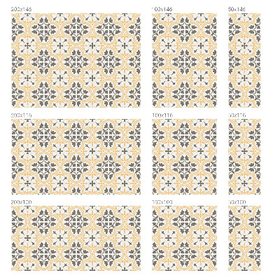 Frostad fönsterfilm med färgat mönster Växtmönster