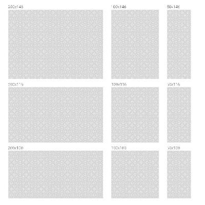 Dekorplast till fönster mosaik Symmetriska ellipser