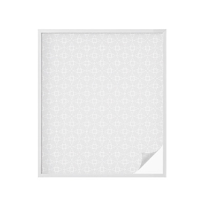 Dekorplast till fönster mosaik Symmetriska ellipser