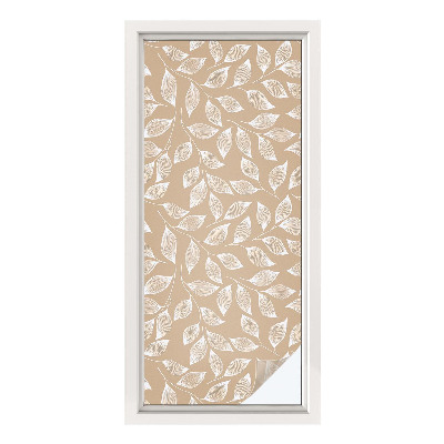 Solfilm fönster insynsskydd Lämnar naturen