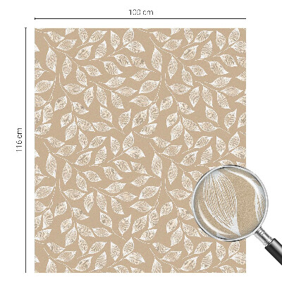 Solfilm fönster insynsskydd Lämnar naturen