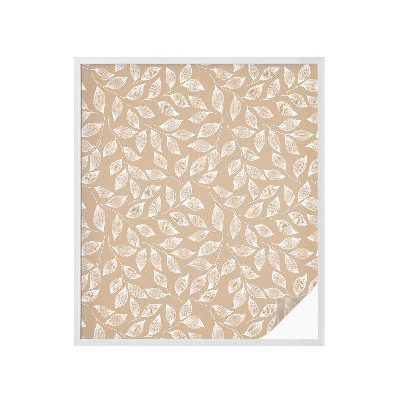 Solfilm fönster insynsskydd Lämnar naturen