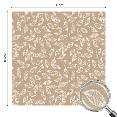 Solfilm fönster insynsskydd Lämnar naturen