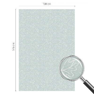 Frostad fönsterfilm med färgat mönster Eklöv