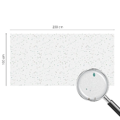 Fönsterfilm med mosaikmönster Spridda element