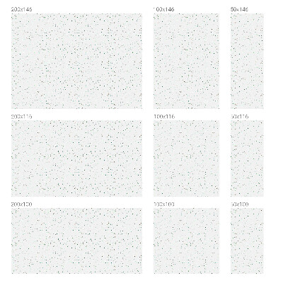 Fönsterfilm med mosaikmönster Spridda element