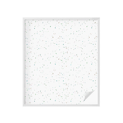 Fönsterfilm med mosaikmönster Spridda element