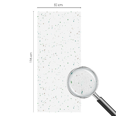 Fönsterfilm med mosaikmönster Spridda element