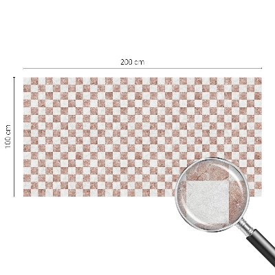 Dekorplast till fönster mosaik Klassiskt schackbräde