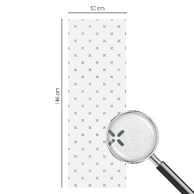 Fönsterfilm med mosaikmönster Geometriska kors