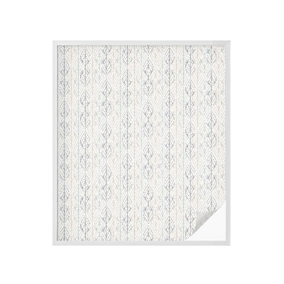 Frostfilm med dekorativt mönster Lövmönster