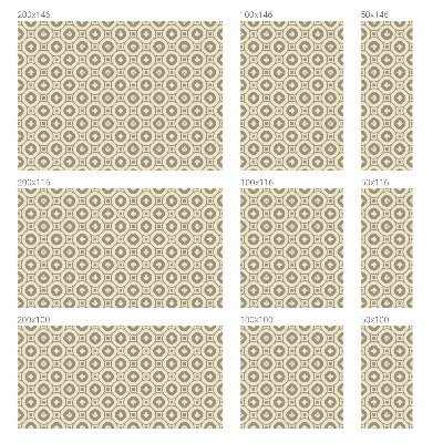 Solfilm fönster insynsskydd Geometriska mönster