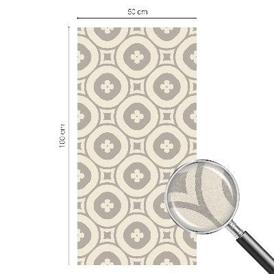 Solfilm fönster insynsskydd Geometriska mönster