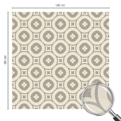 Solfilm fönster insynsskydd Geometriska mönster