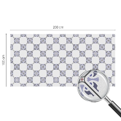 Fönsterfilm med mosaikmönster Geometriska plattor