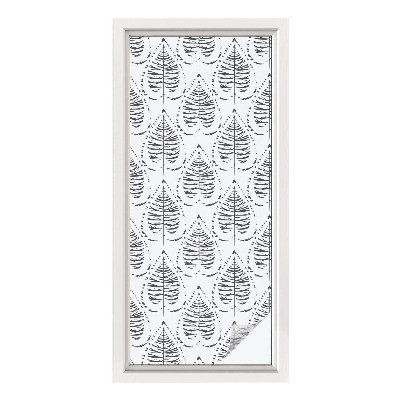 Dekorplast till fönster mosaik Lövrik elegans