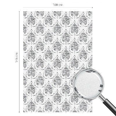 Dekorplast till fönster mosaik Lövrik elegans