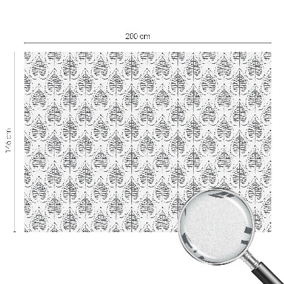 Dekorplast till fönster mosaik Lövrik elegans