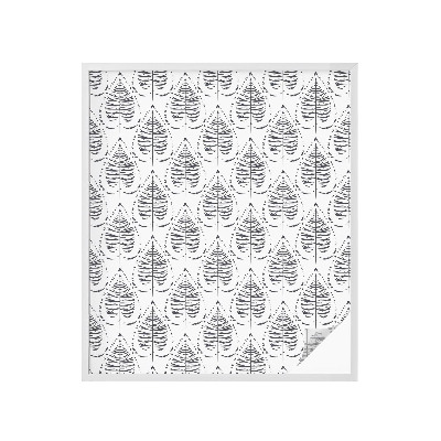 Dekorplast till fönster mosaik Lövrik elegans