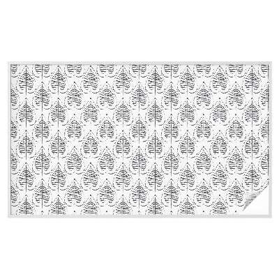 Dekorplast till fönster mosaik Lövrik elegans