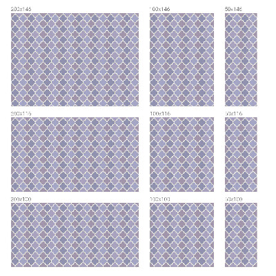 Frostfilm med dekorativt mönster Geometriska mönster