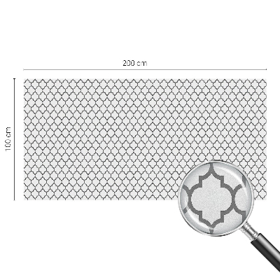 Solfilm fönster insynsskydd Geometriskt mönster