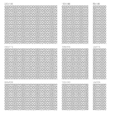 Solfilm fönster insynsskydd Geometriskt mönster