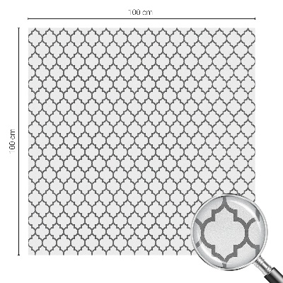 Solfilm fönster insynsskydd Geometriskt mönster