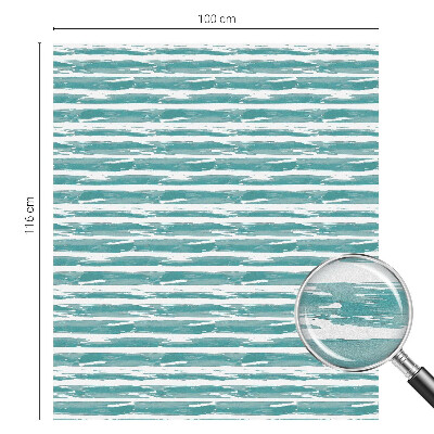 Fönsterfilm med mosaikmönster Gröna ränder